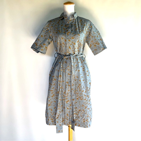 COS Dresses & Skirts - COS Belted Cotton Poplin Shirt Dress - sz 4